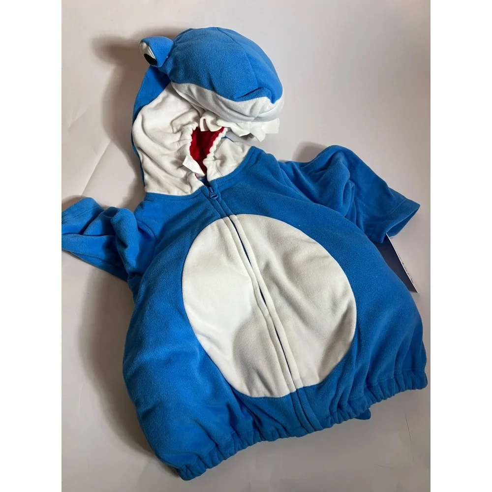 Carters Baby Shark Halloween Costume Set with Leggings Blue 12M New